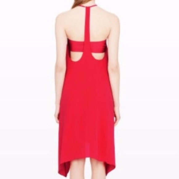 Club Monaco Dreya T-Back Dress in Red - Picture 5 of 5